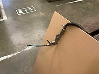 Zeer zware metalen werktafel/bank - afbeelding 4 van  5