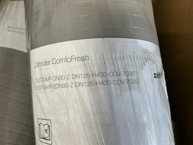 Zehnder comfofresh aansluit-/doorvoerkit voor ventilatie - afbeelding 2 van  5