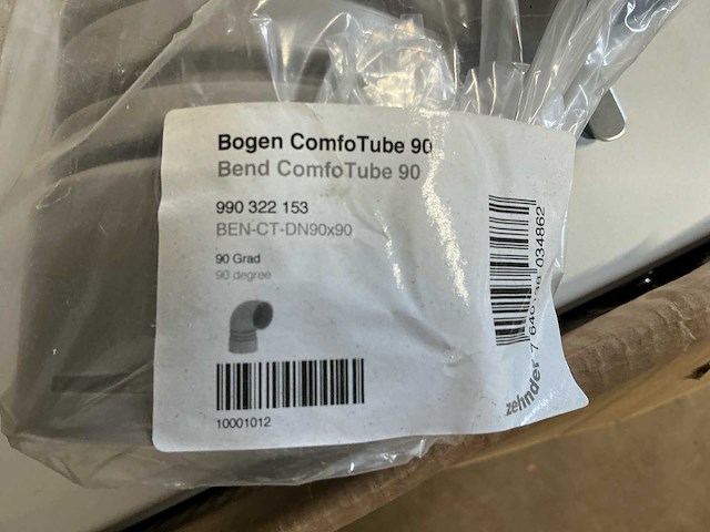 Zehnder comfofresh aansluit-/doorvoerkit voor ventilatie - afbeelding 5 van  5