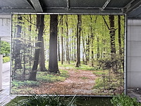 Zeil met print 5m x 3,35m