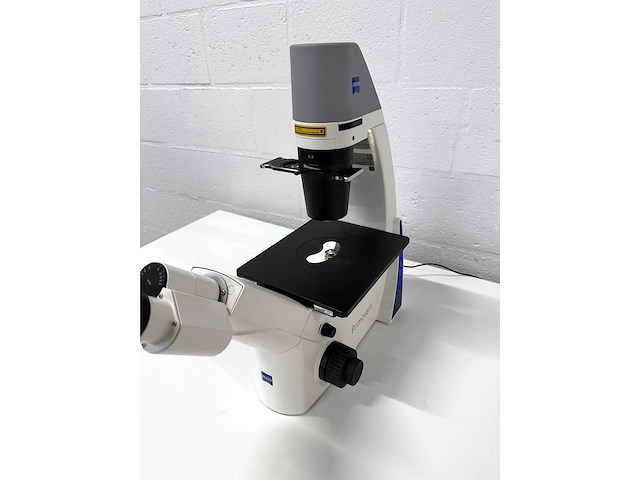 Zeiss - primovert omgekeerde microscoop - afbeelding 4 van  4