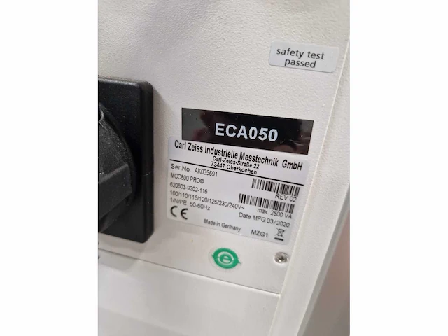Zeiss cmm pro t meetbank - afbeelding 3 van  5