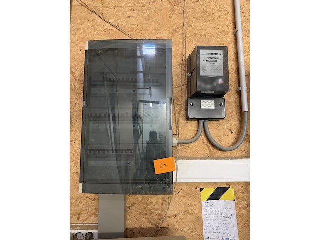 Zekeringenkast + teller - afbeelding 1 van  2