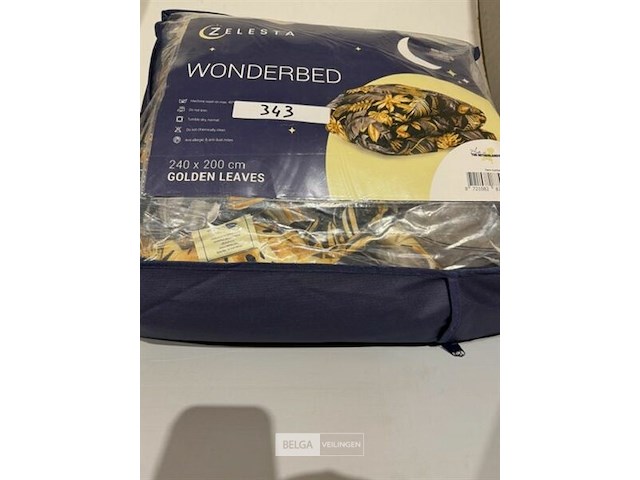 Zelast wonderbed golden leaves 240x200 - afbeelding 2 van  3