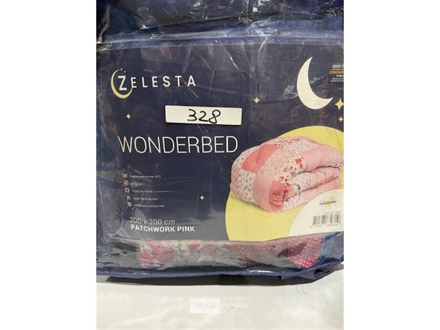 Zelaste wonderbed patchwork pink 200x200 - afbeelding 1 van  3