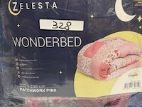 Zelaste wonderbed patchwork pink 200x200 - afbeelding 2 van  3