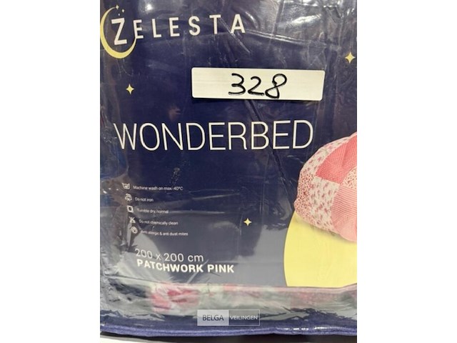 Zelaste wonderbed patchwork pink 200x200 - afbeelding 3 van  3