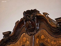 Zeldzaam hollands 18e-eeuws marqueterie kabinet... - afbeelding 4 van  6