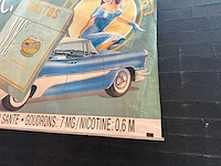 Zeldzame gigantische bastos reclameposter (1994) – xxxl formaat - afbeelding 4 van  5