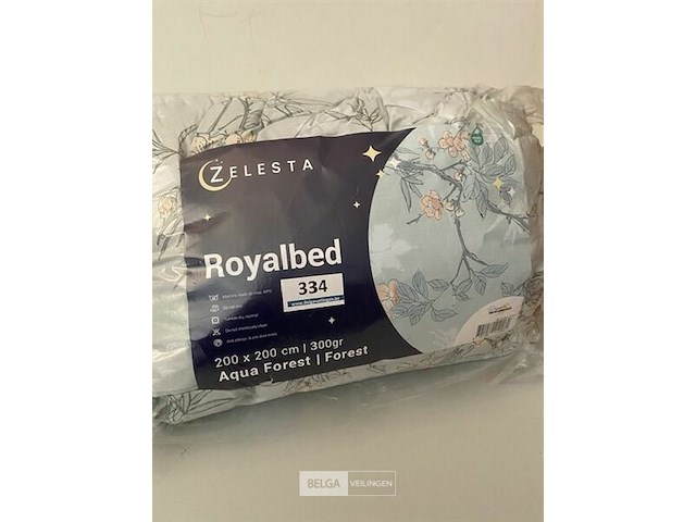 Zelesta aqua forest 200 x 200 300 gr - afbeelding 2 van  3