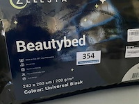 Zelesta beautybed 240 x 200 200 gr univesral black - afbeelding 1 van  3