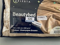 Zelesta beautybed champagne dreams 240 x 200 200 gr - afbeelding 2 van  3