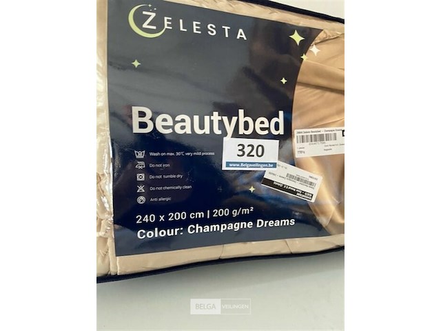 Zelesta beautybed champagne dreams 240 x 200 200 gr - afbeelding 3 van  3