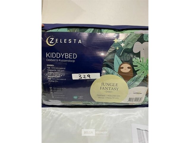 Zelesta kiddybed jungle fantasy 140x200 & kussensloop - afbeelding 1 van  3