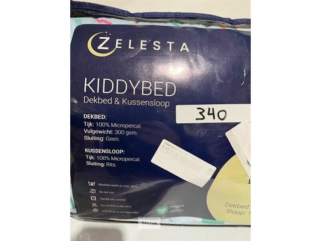 Zelesta kiddybed lama blue 140x200 300 gr - afbeelding 3 van  3