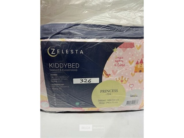 Zelesta kiddybed princess pink 140x200 300 gr - afbeelding 1 van  3