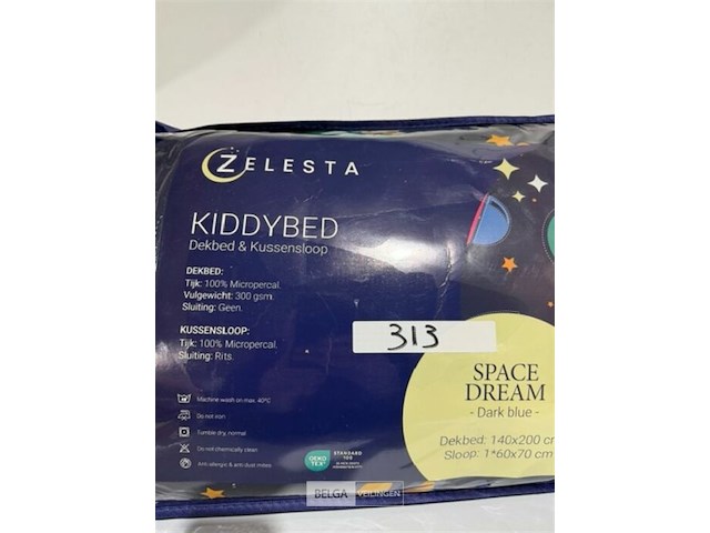 Zelesta kiddybed space dream dark blue 140x200 inclusief kussensloop - afbeelding 3 van  3