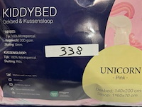 Zelesta kiddybed unicorn pink 140x200 300 gr - afbeelding 3 van  3