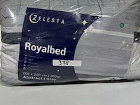 Zelesta royalbed abstract / grey 200x200 300 gr - afbeelding 1 van  3