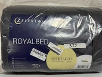 Zelesta royalbed anthracite 200x200 300 gr - afbeelding 2 van  3