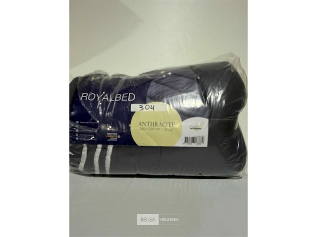 Zelesta royalbed antthracite 240x200 300 gr - afbeelding 2 van  3
