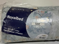 Zelesta royalbed aqua forest 200 x 200 300 gr - afbeelding 1 van  3