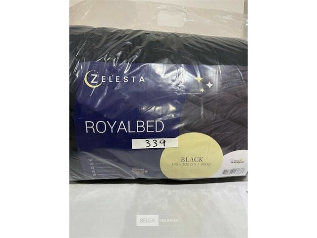 Zelesta royalbed een kleur 140 x 200 300 gr - afbeelding 1 van  3