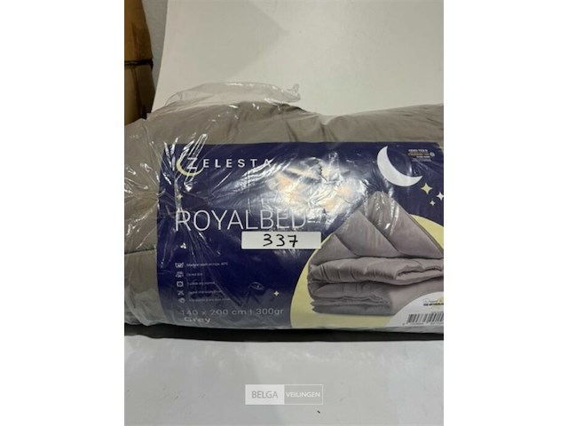 Zelesta royalbed een kleur 140 x 200 300 gr - afbeelding 2 van  3