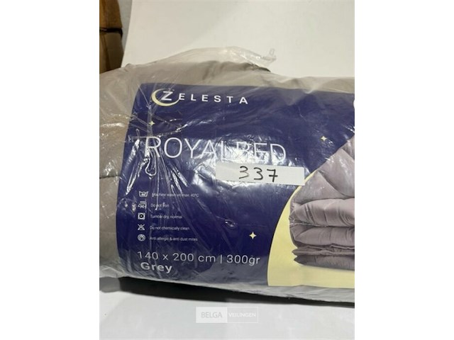 Zelesta royalbed een kleur 140 x 200 300 gr - afbeelding 3 van  3