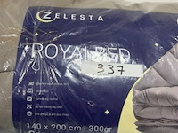 Zelesta royalbed een kleur 140 x 200 300 gr - afbeelding 3 van  3