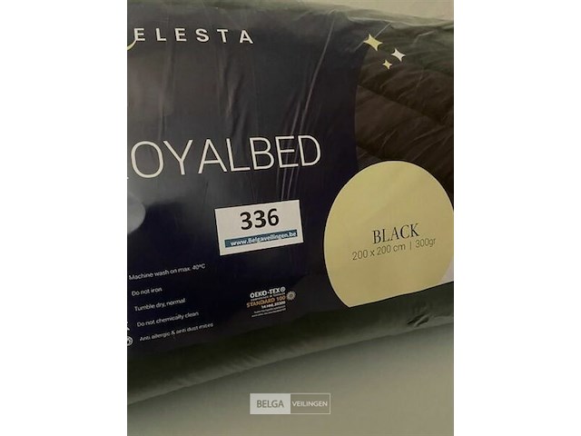 Zelesta royalbed een kleur 200 x 200 300 gr - afbeelding 3 van  3