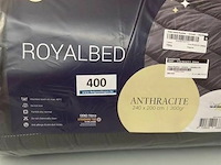 Zelesta royalbed een kleur antthracite 240 x 200 300 gr - afbeelding 2 van  3