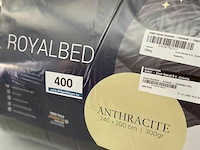 Zelesta royalbed een kleur antthracite 240 x 200 300 gr - afbeelding 3 van  3