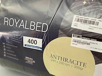 Zelesta royalbed een kleur antthracite 240 x 200 300 gr - afbeelding 3 van  3