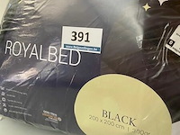 Zelesta royalbed een kleur black 200 x 200 - afbeelding 3 van  3