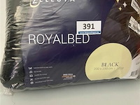 Zelesta royalbed een kleur black 200 x 200 - afbeelding 2 van  3