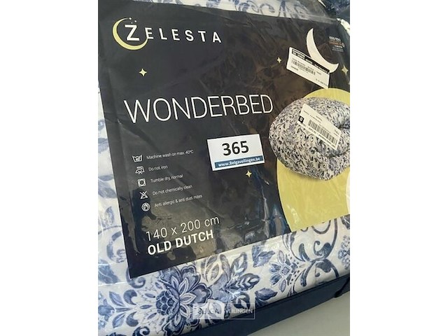 Zelesta royalbed een kleur old dutch black 140 x 200 - afbeelding 3 van  3