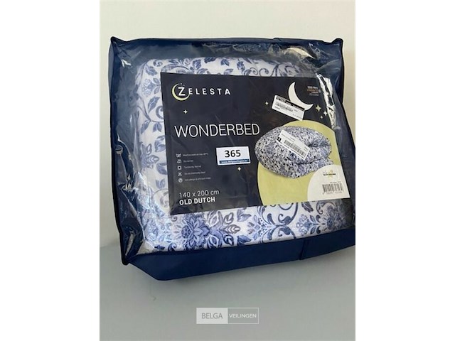 Zelesta royalbed een kleur old dutch black 140 x 200 - afbeelding 1 van  3