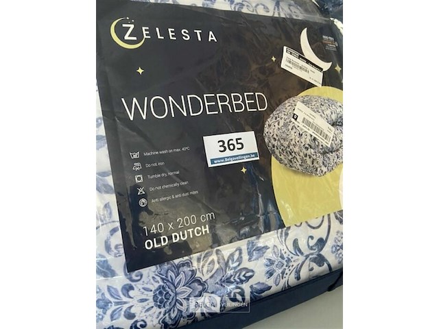 Zelesta royalbed een kleur old dutch black 140 x 200 - afbeelding 3 van  3