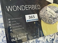 Zelesta royalbed een kleur old dutch black 140 x 200 - afbeelding 3 van  3