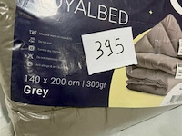 Zelesta royalbed grijs 140 x 200 cm 300 gr - afbeelding 1 van  3