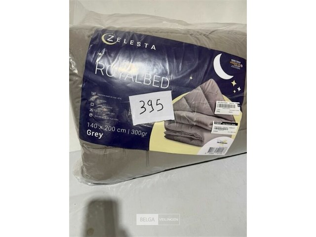 Zelesta royalbed grijs 140 x 200 cm 300 gr - afbeelding 3 van  3