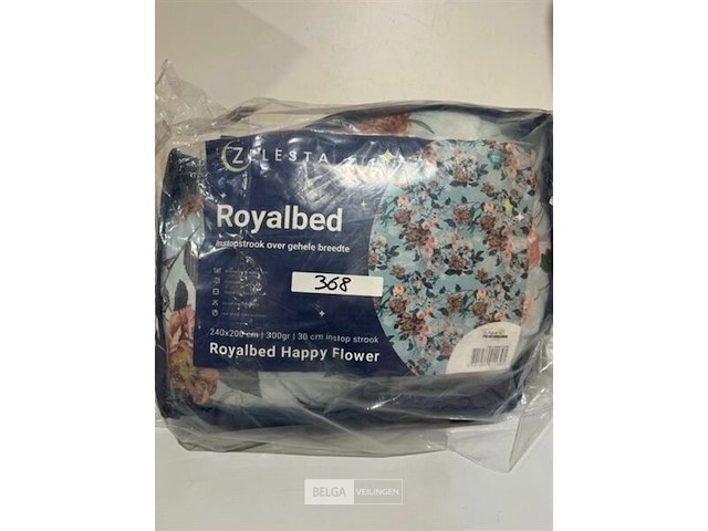 Zelesta royalbed happy flower 240x200 300 gr - afbeelding 3 van  3