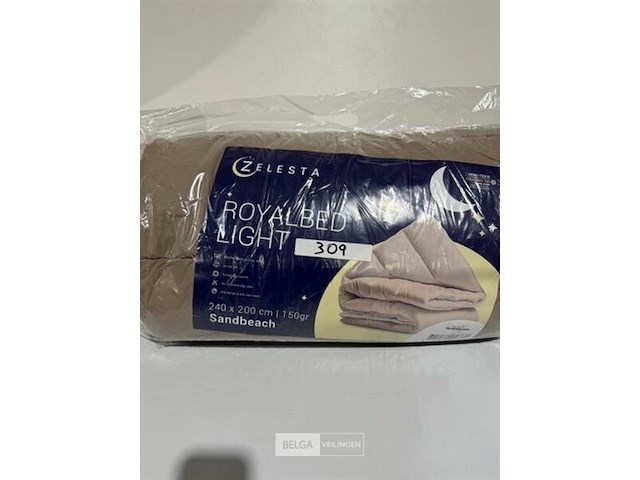 Zelesta royalbed light 240x200 150 gr - afbeelding 1 van  3