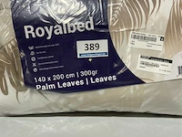 Zelesta royalbed palm leaves 140 x 200 - afbeelding 2 van  3