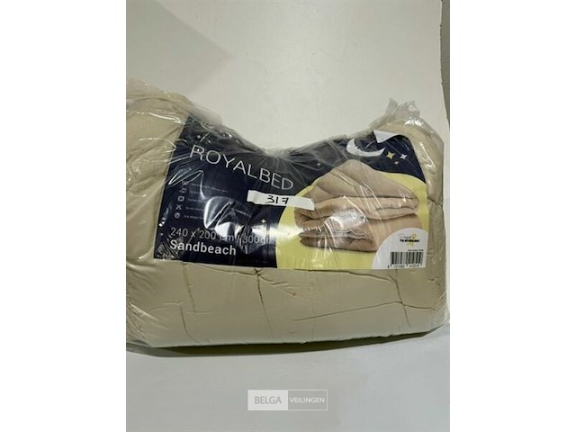Zelesta royalbed sandbeach 240x200 300gr - afbeelding 1 van  3