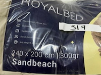 Zelesta royalbed sandbeach 240x200 300gr - afbeelding 3 van  3