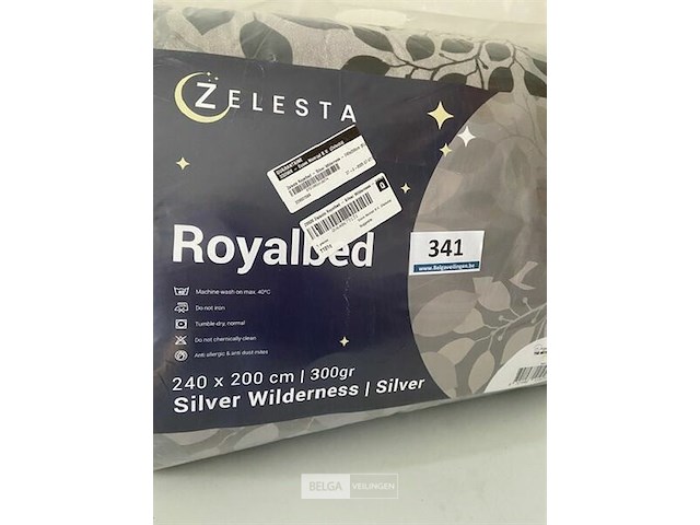 Zelesta royalbed silver wilderness - silver 300 gr - afbeelding 3 van  3