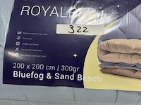 Zelesta royalbed twee kleuren 200 x 200 300 gr - afbeelding 3 van  3