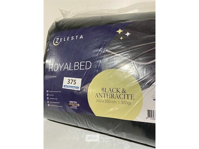 Zelesta royalbed twee kleuren 200 x 200 300 gr - afbeelding 3 van  3